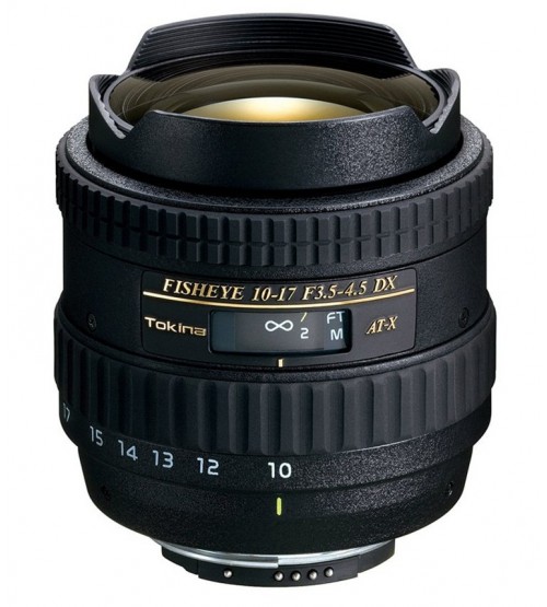 Tokina For Canon AF 10-17mm f/3.5-4.5 AT DX Lens Fisheye